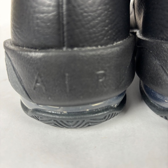 Nike, Jordan Max Aura 3 (GS,) Sneakers, All Black Leather, - Picture 8 of 15